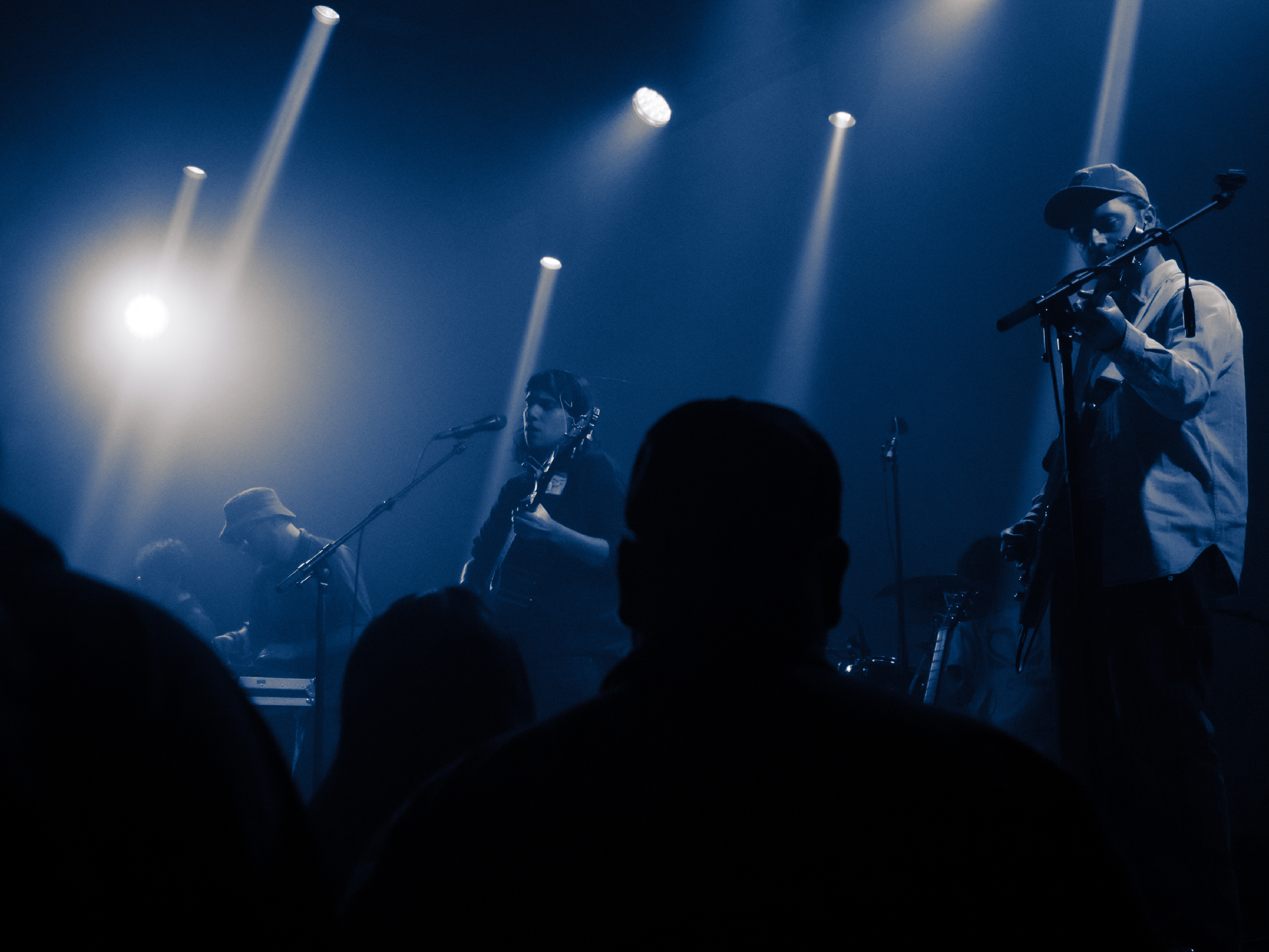 From left: Trevor, Will, Nara, Ethan.