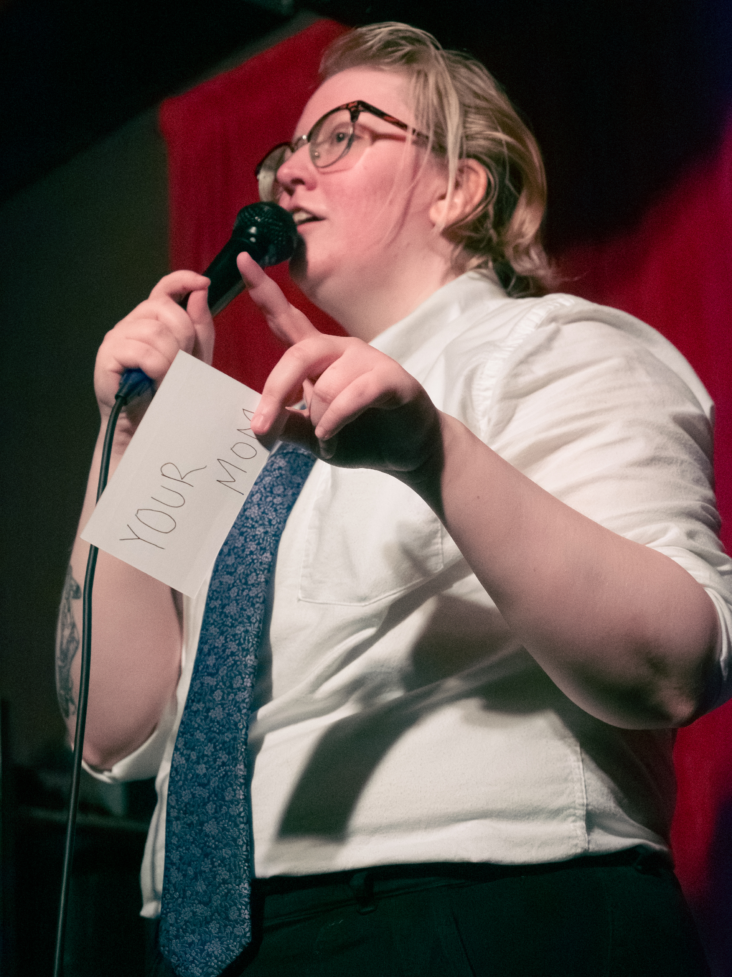 Ellie Boroughs auctions off a secret from your mom?