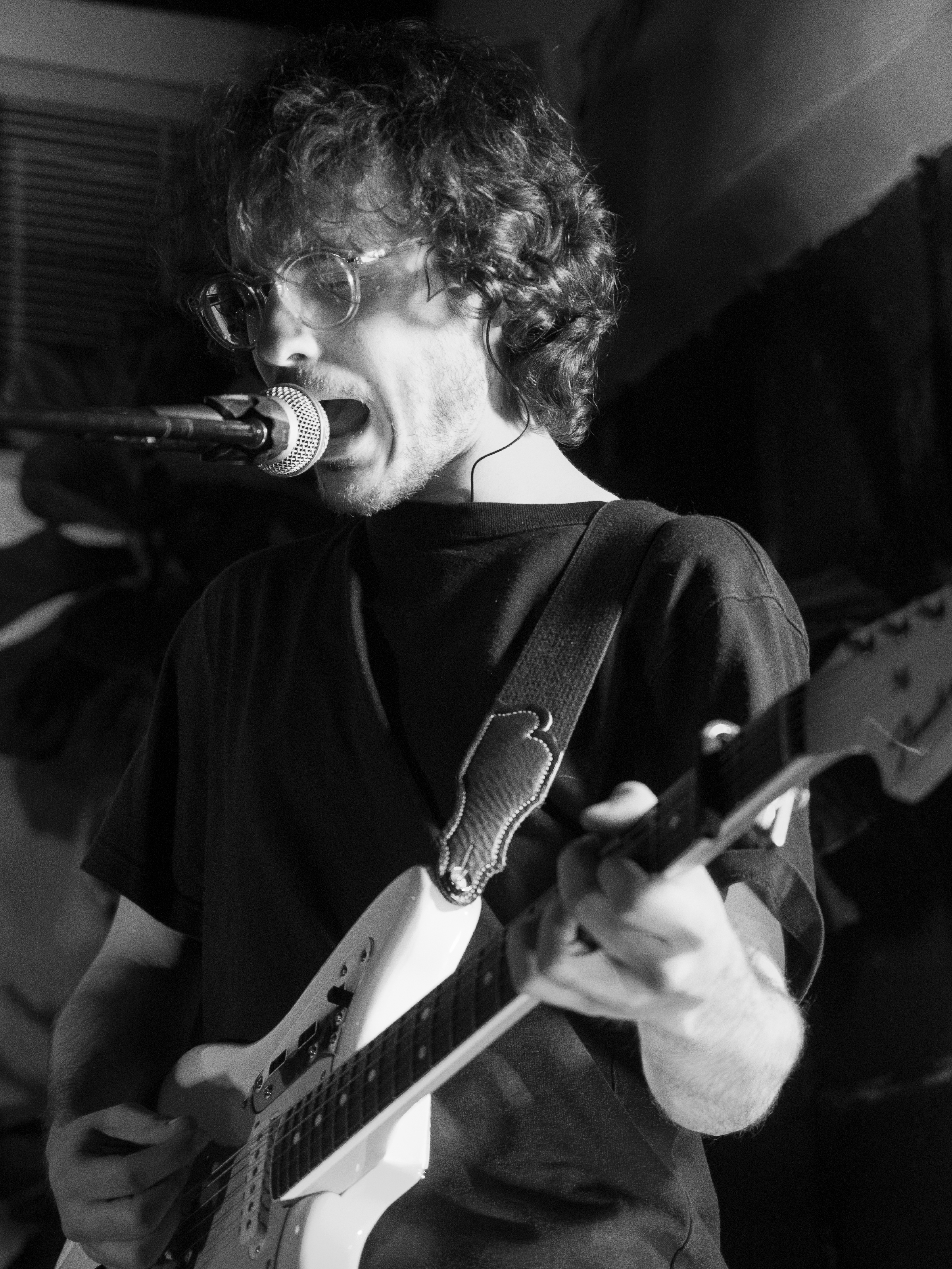 Trevor sings and plays guitar.