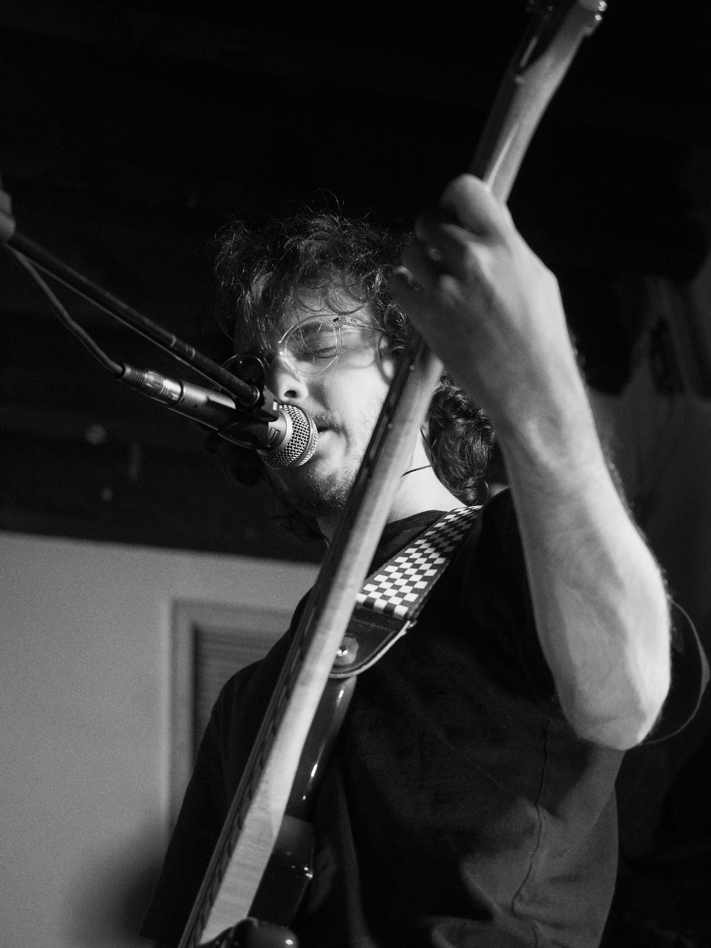 Trevor sings and plays guitar.