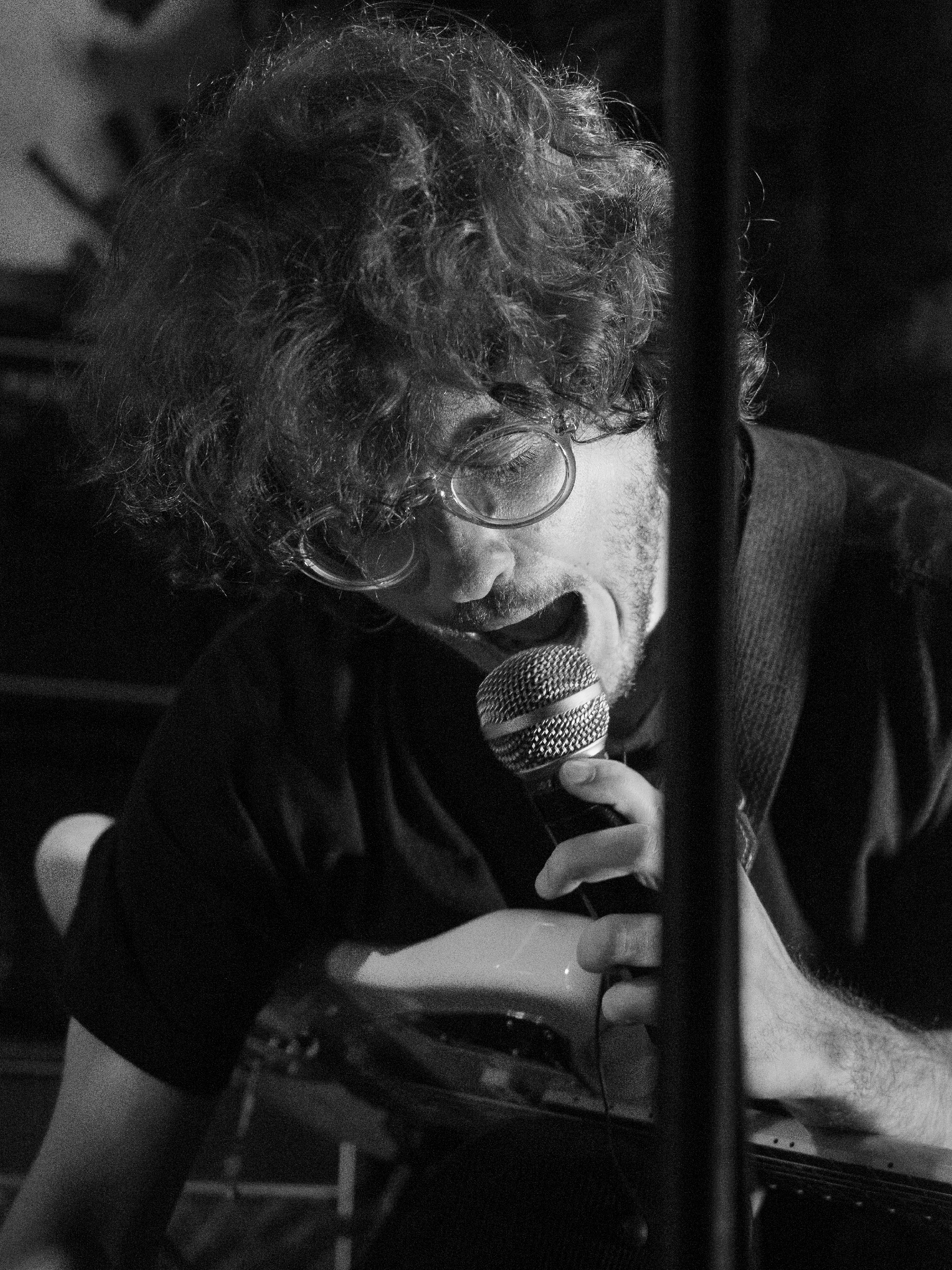 Close-up portrait of Trevor.