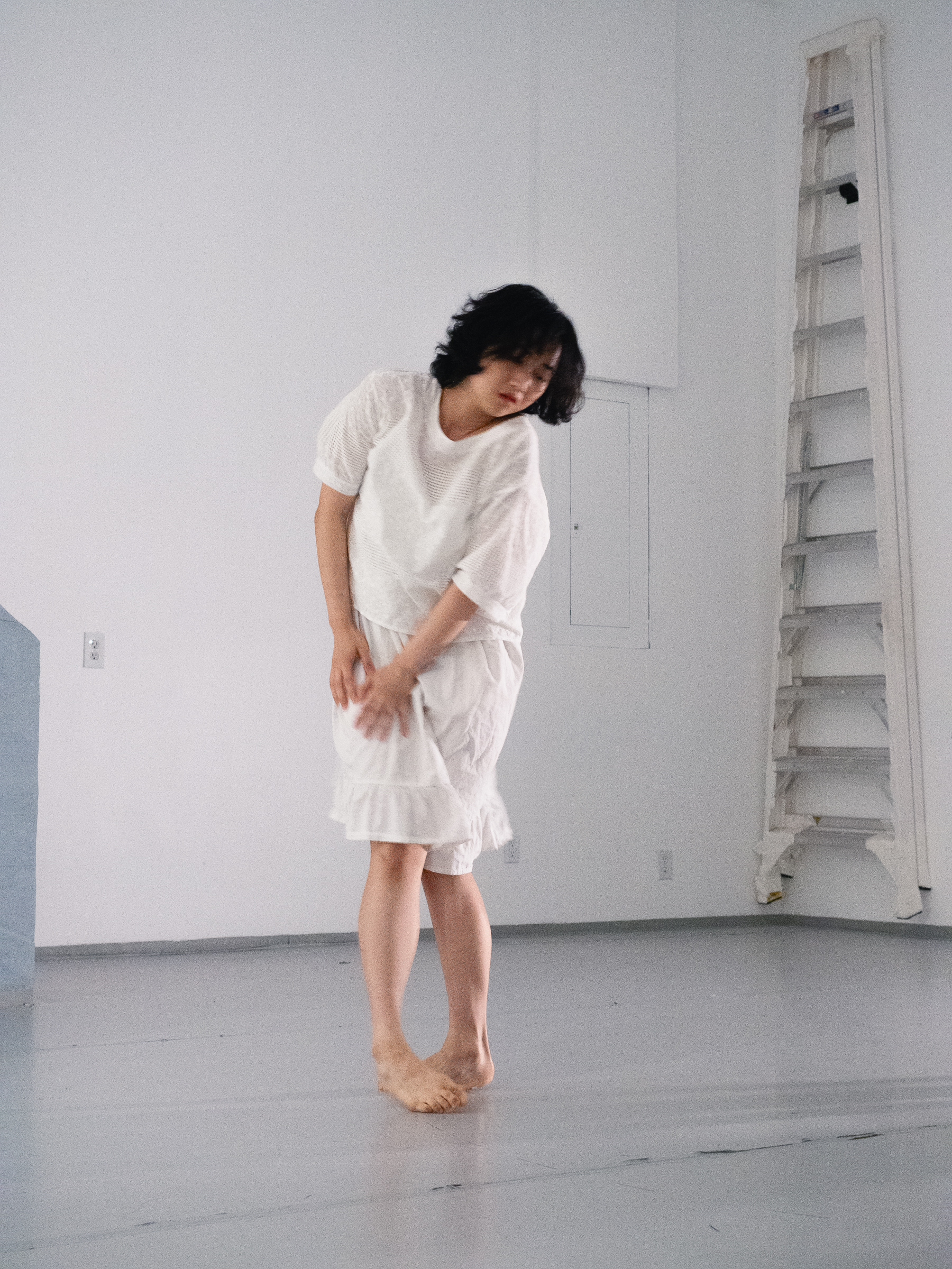 Photo of dancers performing Exit.