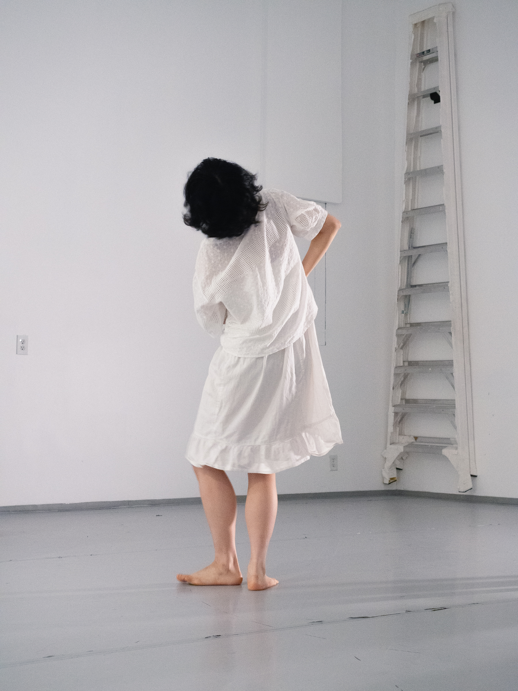 Photo of dancers performing Exit.