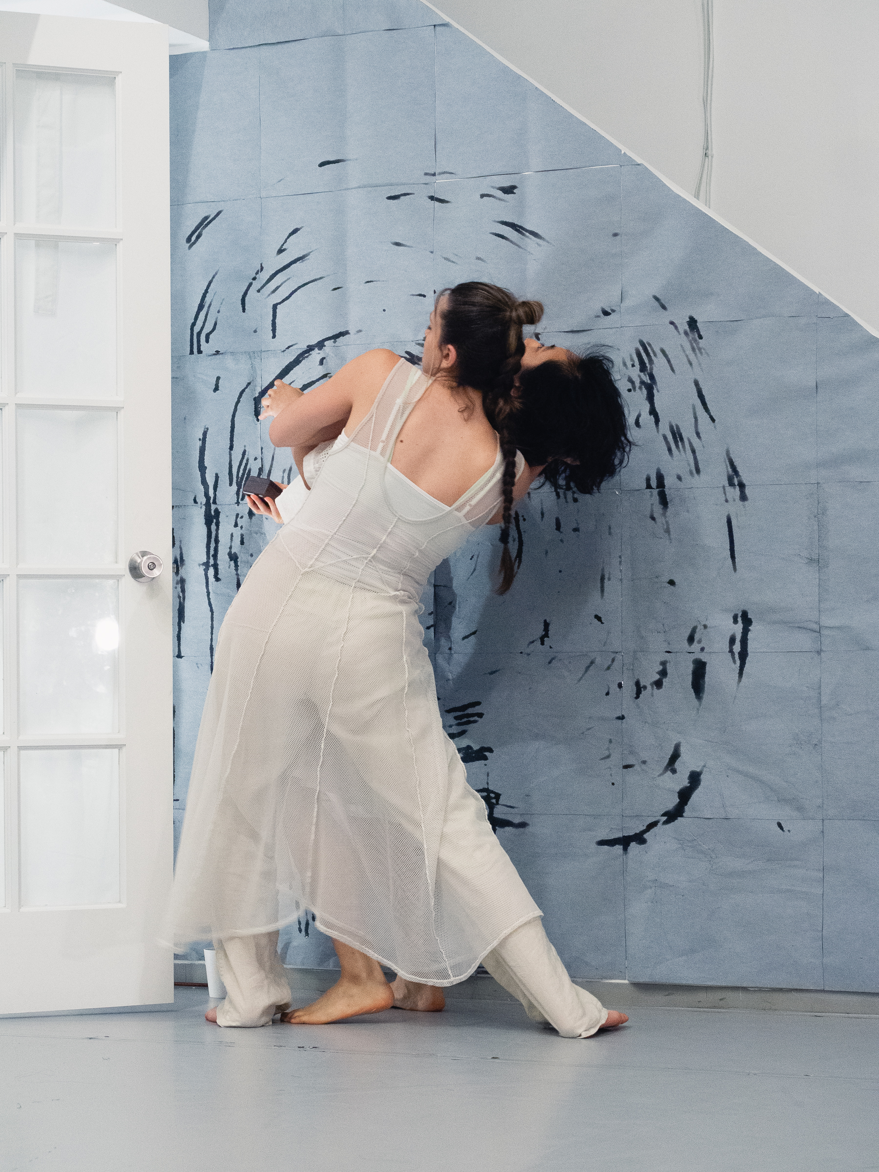 Photo of dancers performing Exit.