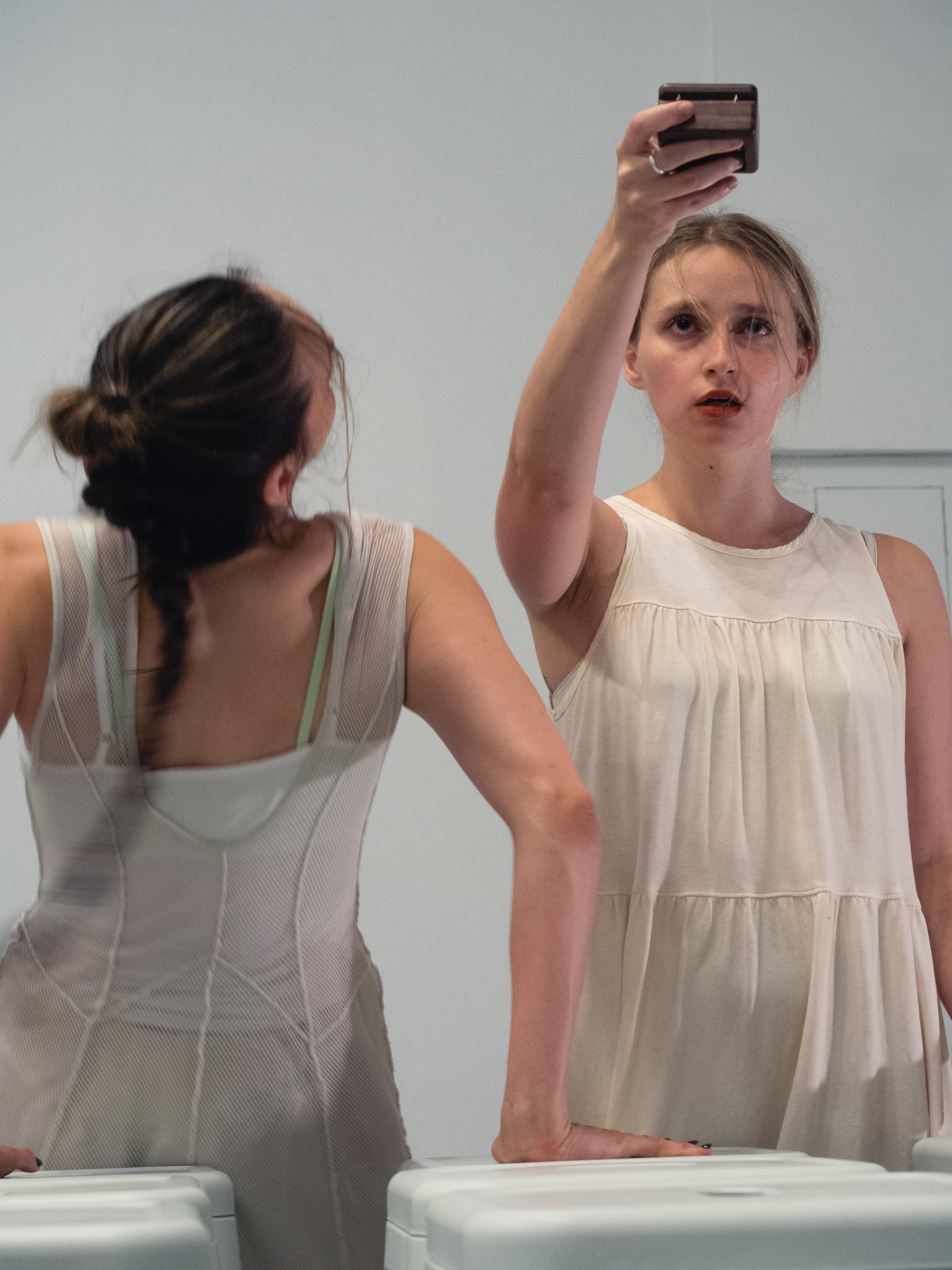 Photo of dancers performing Exit.