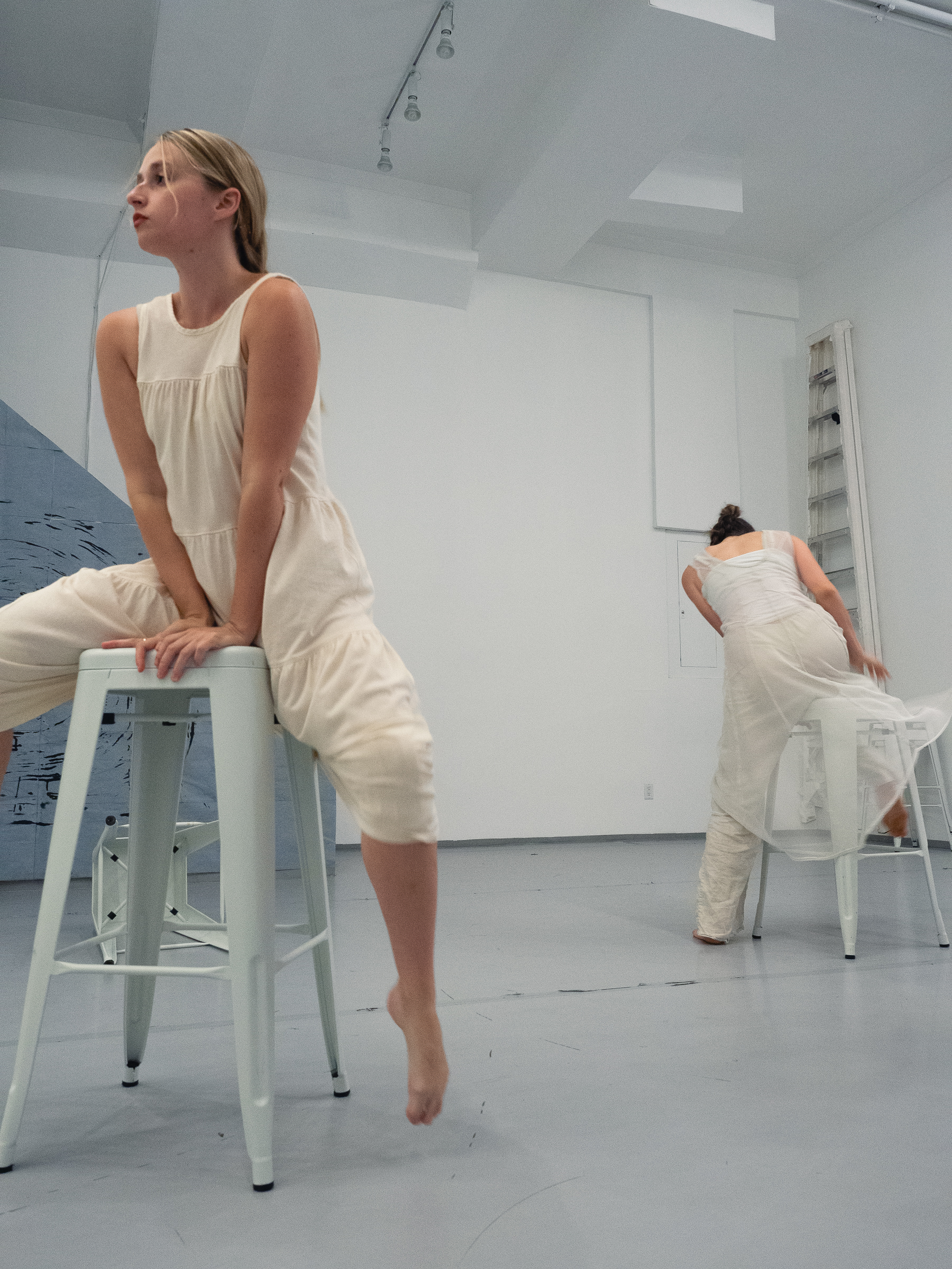 Photo of dancers performing Exit.